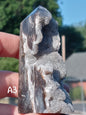 Sphalerite Geode Quartz Towers