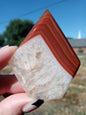 Carnilian & Quartz Arrow Head