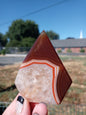 Carnilian & Quartz Arrow Head