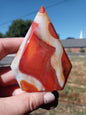 Carnilian & Quartz Arrow Head