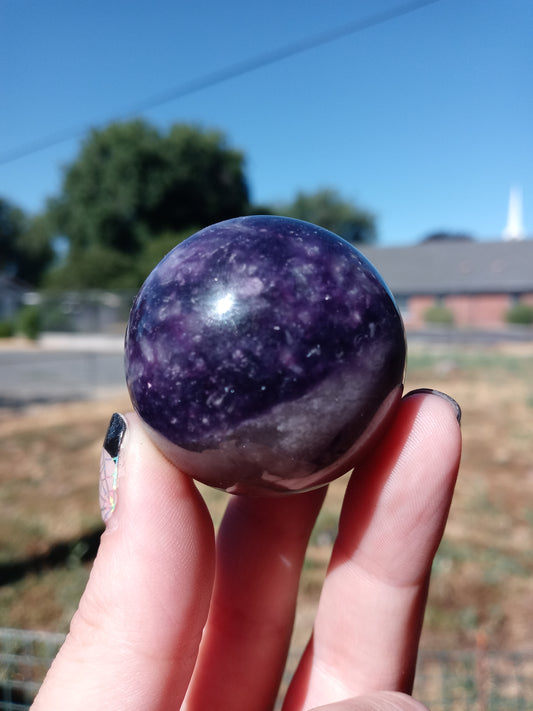 High Quality Lepidolite Sphere