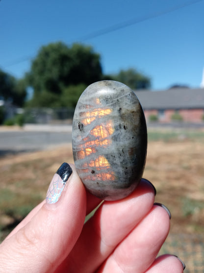 Labradorite Palm Stones