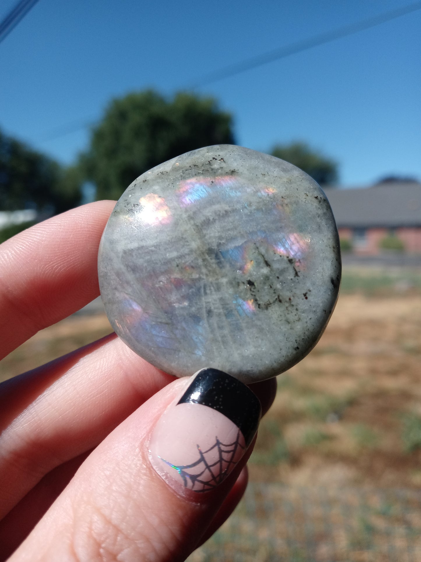 Labradorite Palm Stones