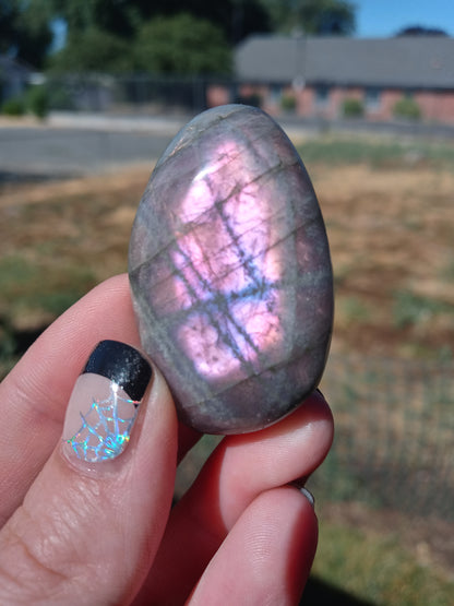 Labradorite Palm Stones