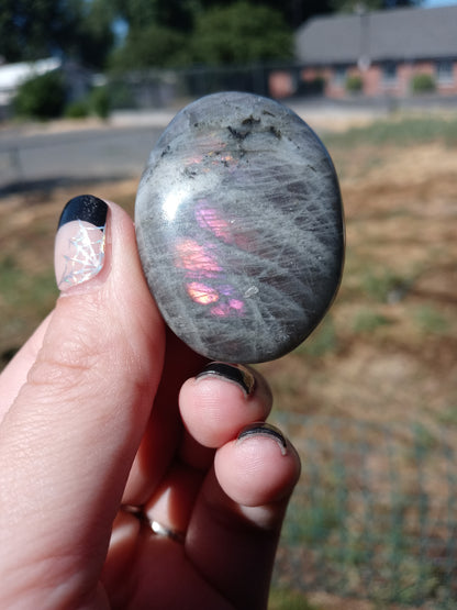 Labradorite Palm Stones