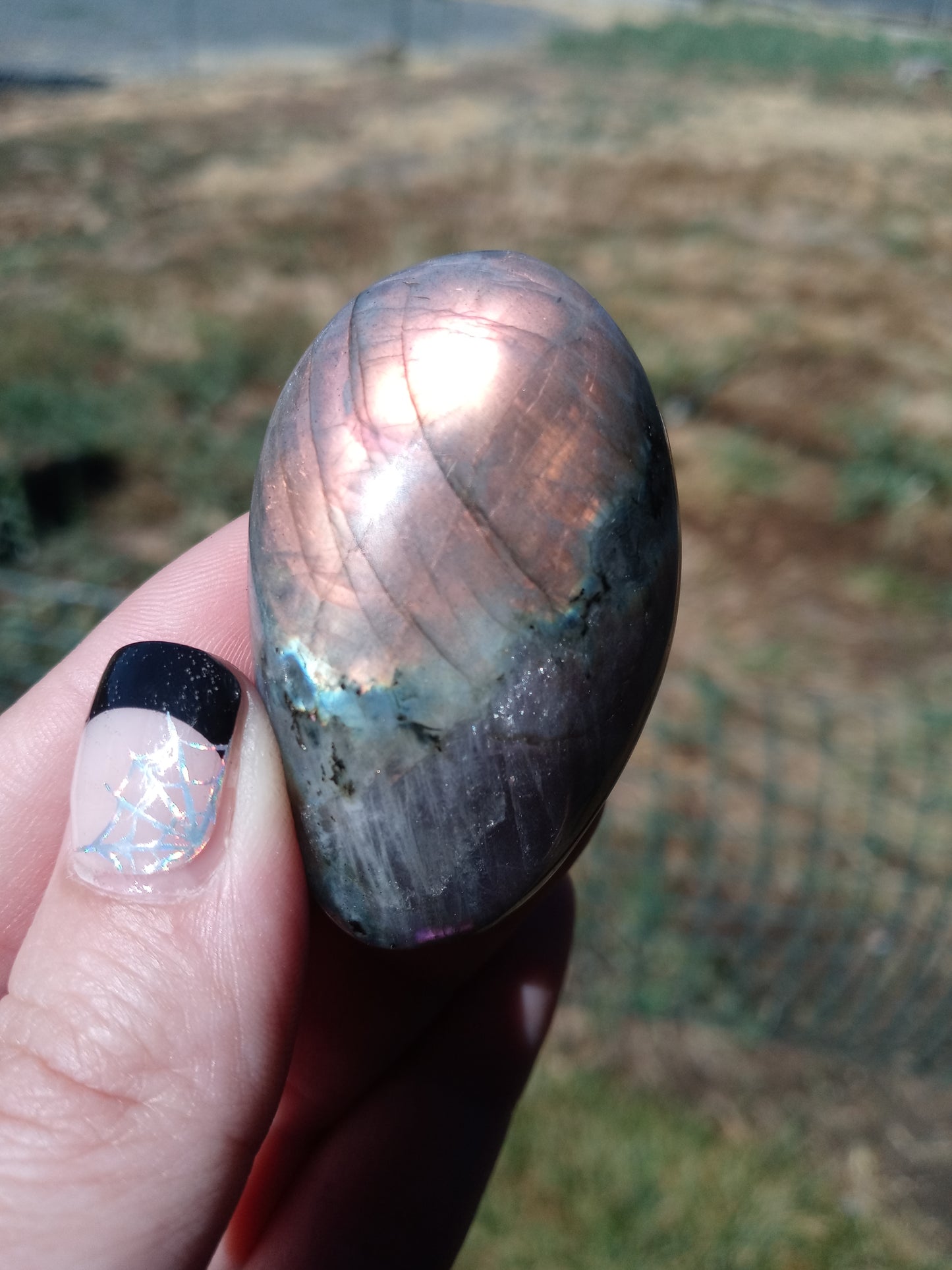 Labradorite Palm Stones